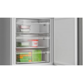 Bosch Serie 4 Lodówka z dolnym zamrażalnikiem wolnostojąca 203 x 70 cm KGN492LDF