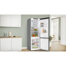 Bosch Serie 4 Lodówka z dolnym zamrażalnikiem wolnostojąca 203 x 70 cm KGN49OCAF