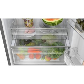 Bosch Serie 4 Lodówka z dolnym zamrażalnikiem wolnostojąca 203 x 70 cm KGN49OCAF