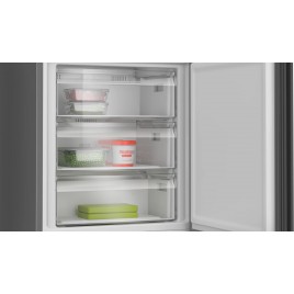 Bosch Serie 4 Lodówka z dolnym zamrażalnikiem wolnostojąca 203 x 70 cm KGN49OCAF
