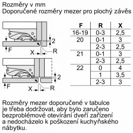 Bosch Serie 6 Lodówka z dolnym zamrażalnikiem do zabudowy 177.2 x 55.8 cm KIN86ADB0