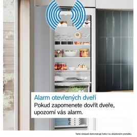 Bosch Serie 6 Lodówka z dolnym zamrażalnikiem do zabudowy 177.2 x 55.8 cm KIN86ADB0