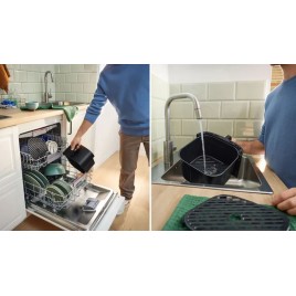 Bosch Serie 4 Air Fryer frytkownica beztłuszczowa Czarny MAFS2462B