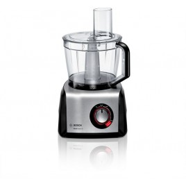 Bosch Food processor MultiTalent 8 1250 W Czarny, Szczotkowana stal MC812M844