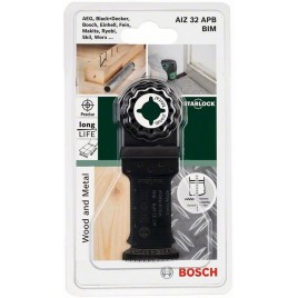 BOSCH BIM Brzeszczot zatapialny Starlock AIZ 32 APB Wood and Metal 2609256945