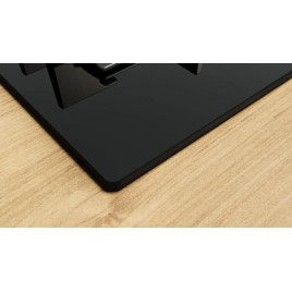 Bosch Serie 6 Płyta gazowa 75 cm Szkło hartowane, Czarny PPQ7A6I40