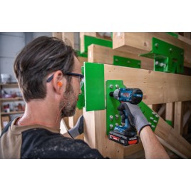 BOSCH GDS18V-450H PROFESSIONAL Akumulatorowe klucze udarowe, 2x4,0Ah, L-BOXX 06019K4202