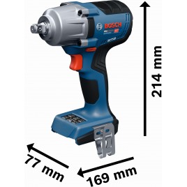 BOSCH GDS18V-450H PROFESSIONAL Akumulatorowe klucze udarowe, 2x5,0Ah, L-BOXX 06019K4203