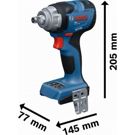 BOSCH GDS18V-330H PROFESSIONAL Akumulatorowe klucze udarowe, 2x5,0Ah, L-BOXX 06019L5203
