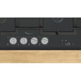 Bosch Serie 8 Płyta gazowa 60 cm Szkło hartowane, Czarny PRP6A6H40