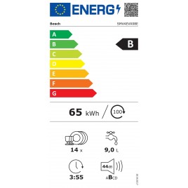 Bosch Serie 4 Zmywarka do zabudowy w pełni zintegrowana 60 cm SMV4EVX08E