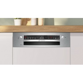 Bosch Serie 2 Zmywarka do zabudowy z panelem 45 cm Stal szczotkowana SPI2HKS42E