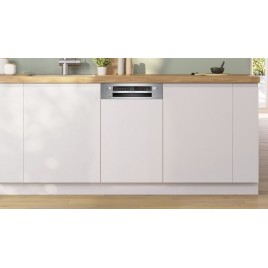 Bosch Serie 2 Zmywarka do zabudowy z panelem 45 cm Stal szczotkowana SPI2HKS42E