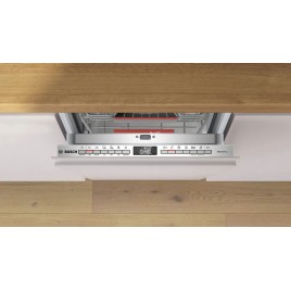 Bosch Serie 4 Zmywarka do zabudowy w pełni zintegrowana 45 cm Zawiasy ślizgowe SPT4EMX17E