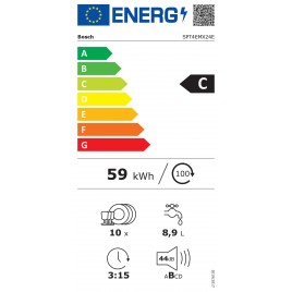 Bosch Serie 4 Zmywarka do zabudowy w pełni zintegrowana 45 cm SPT4EMX24E