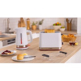 Bosch Compact toaster MyMoment Biały TAT4M221