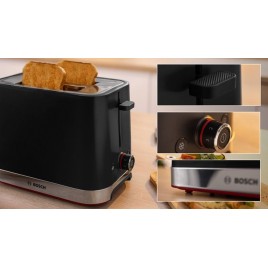 Bosch Compact toaster MyMoment czarny TAT4M223