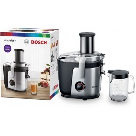 Bosch Sokowirówka VitaJuice 4 1000 W Srebrny, Czarny MES4000