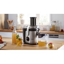Bosch Sokowirówka VitaJuice 4 1000 W Srebrny, Czarny MES4000