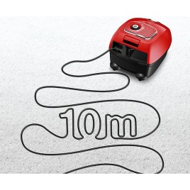 Bosch Serie 4 Odkurzacz workowy ProAnimal Czerwony BGBS4PET1