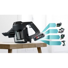 Bosch Serie 6 Odkurzacz akumulatorowy Unlimited Czarny BBS611BSC