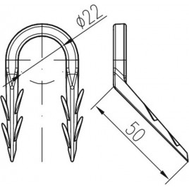 GEOS obejma podłogowa „C” C312