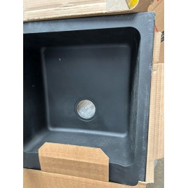 OUTLET Franke Orion OID 611, 940x510 mm, zlewozmywak czarny 114.0288.543 USZKODZONY