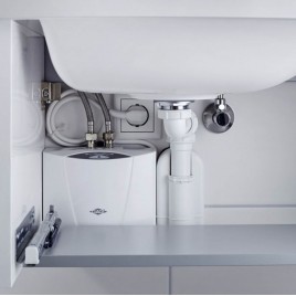 CLAGE MCX 3 HS Przepływowy podgrzewacz wody z bidetową słuchawką 3,5 kW 230 V 1500-15013