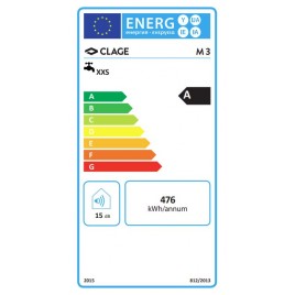 CLAGE M3-O Mały podgrzewacz przepływowy 3,5 kW 230 V 1500-17113
