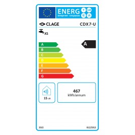 CLAGE CDX7-U Przepływowy podgrzewacz wody 6,9 kW 400V 2400-26607