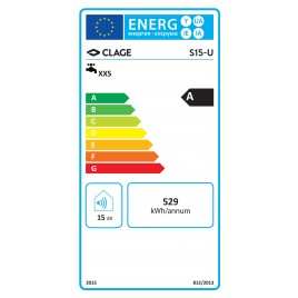 CLAGE S 15-U Podgrzewacz pojemnościowy 15l 2,2 kW 230V 4100-42153