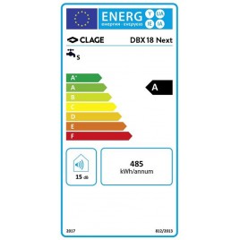 CLAGE DBX 18 NEXT BASITRONIC Przepływowy podgrzewacz wody, 18kW/400V 3200-36118