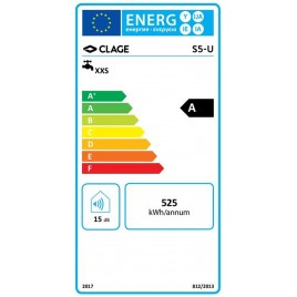 CLAGE S 5-U Magazynowy przepływowy podgrzewacz wody 2,0kW/230V 4100-42052