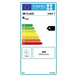 CLAGE MBH 7 Mały podgrzewacz przepływowy 6,5kW/400V 1500-16007