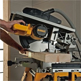 DeWALT D27113 Wielofunkcyjna, stołowa pilarka ukosowa (1600W/305mm)