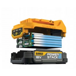 DeWALT DCB1102E2 Zestaw PowerStack 18V (2x1,7Ah)