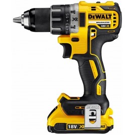 DeWALT DCD791D2 Aku wiertarko-wkrętarka XR (70Nm/18V/2x2,0Ah) Tstak