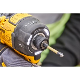 DeWALT DCF870E2T Zakrętarka udarowa PowerStack (1/4"/56Nm/18V/2x1,7Ah) Tstak
