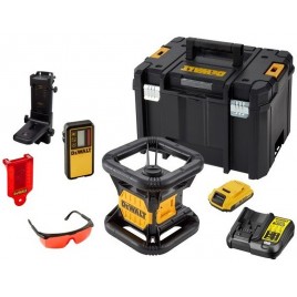 DeWALT DCK374D1R Akumulatorowy laser obrotowy z wiązką czerwoną XR (18V/1x2,0Ah)Tstak box