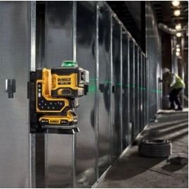 DeWALT DCLE34035B bezprzewodowy laser krzyżowy z zieloną wiązką 3x360° XR (18V/bez aku)
