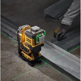 DeWALT DCLE34035B bezprzewodowy laser krzyżowy z zieloną wiązką 3x360° XR (18V/bez aku)