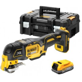 DeWALT DCS356E1T Narzędzie wielofunkcyjne 18V (1x1,7Ah Powerstack) Tstak