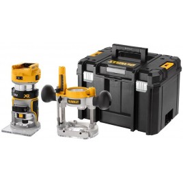 DeWALT DCW604NT Aku Frezarka górnowrzecionowa XR (18V/8mm/bez aku) Tstak