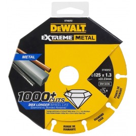 DeWALT DT40252 Tarcza diamantowa do metalu Extreme 125 x 22.2 mm