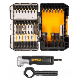 DeWALT DT70782-QZ McLaren 33-elementowy zestaw końcówek udarowych z głowicą kątową