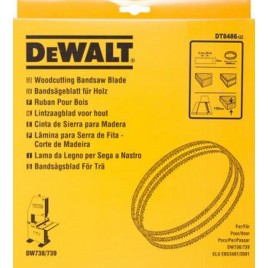 DeWALT DT8486 Brzeszczot, taśma do DW738/9 drewno, płyty gipsowe i laminaty, 10 mm