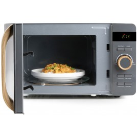 DOMO WOOD YOU Kuchenka mikrofalowa cyfrowa (20 l / 1050 W) DO3420