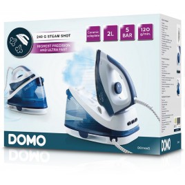 DOMO Żelazko parowe z pompą (5 barów/2200W) DO7109S