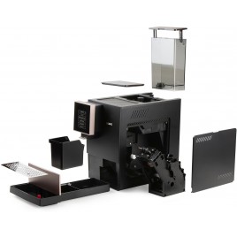 DOMO Automatyczny ekspres do espresso 1350 W, czarno-brązowy DO743K