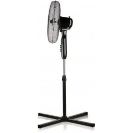 DOMO Ventilateur sur pied 40cm, 40W, Noir DO8140